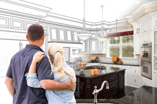 Professional Kitchen Island Installation technician working in Palmyra, PA